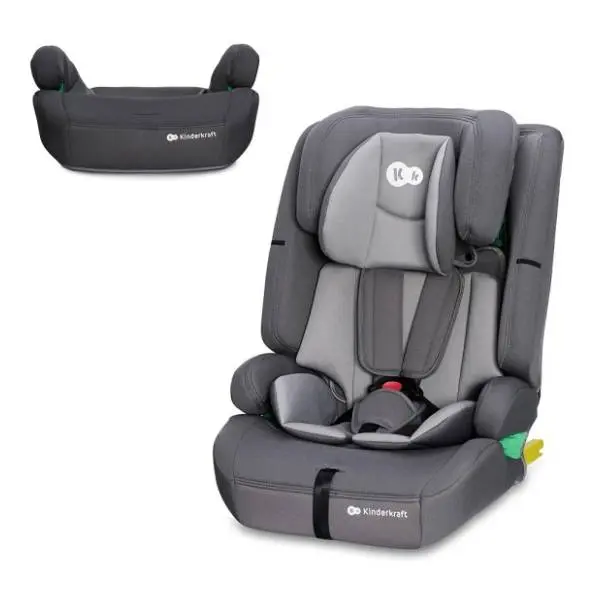 KINDERKRAFT auto sedište Safety Fix 2 sivo 1