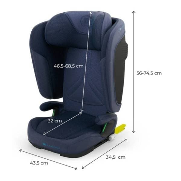 KINDERKRAFT auto sedište Unity 2 I-Size navy 1