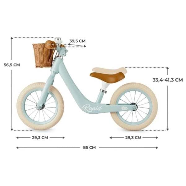 KINDERKRAFT bicikl guralica Rapid 2 blue breeze 2