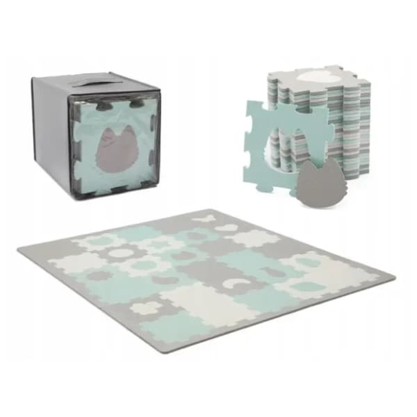 KINDERKRAFT podloga za igru Luno shapes mint 1