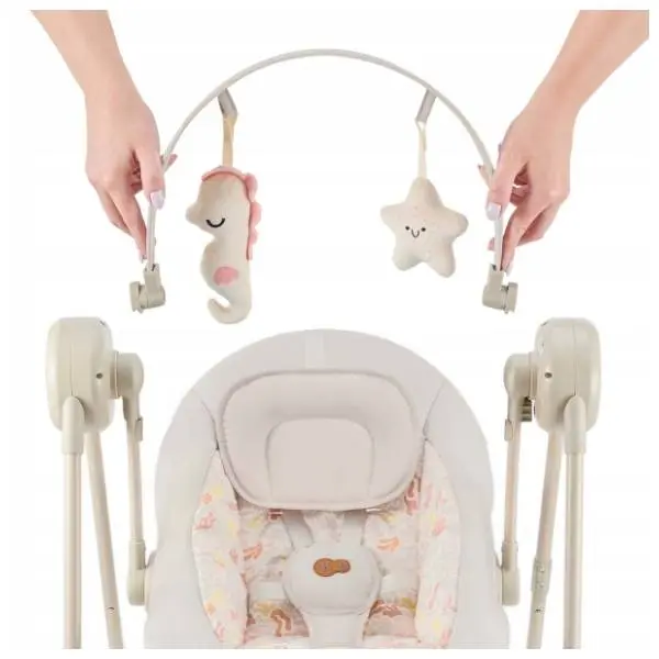KINDERKRAFT stolica za ljuljanje Swingee beige 2