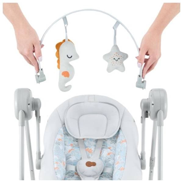 KINDERKRAFT stolica za ljuljanje Swingee grey 2