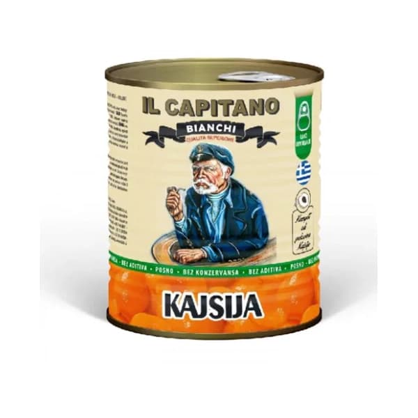 Kompot kajsija IL CAPITANO 850ml 0