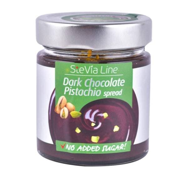 Krem STEVIA LINE crna čokolada i pistaći 200g 0