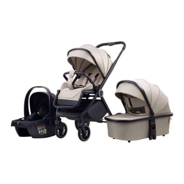 LA MAMA kolica za bebe 3 u 1 Alvi biege 0