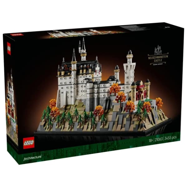 LEGO Architecture zamak Nojšvanštajn 21063 0