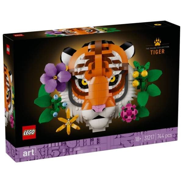 LEGO Art kolekcija faune Tigar 31217 0