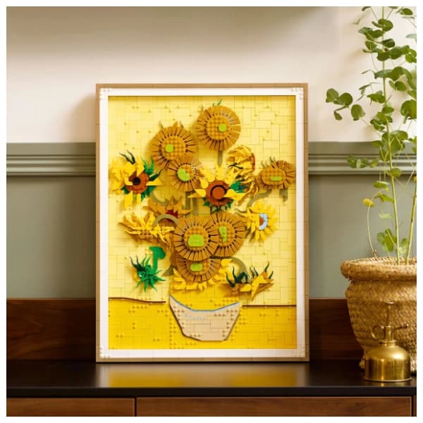 LEGO Art Vinsent van Gog Suncokreti 31215 3