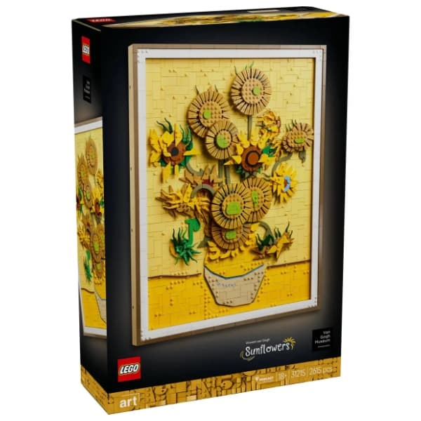 LEGO Art Vinsent van Gog Suncokreti 31215 0
