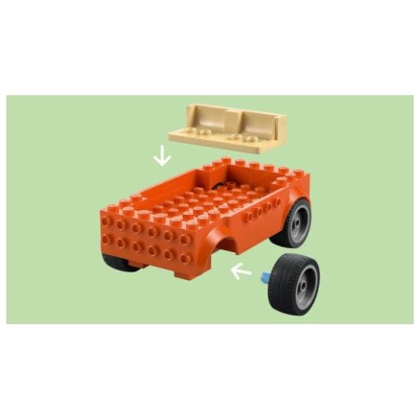 LEGO Bluey Bluina plaža i porodični izlet automobilom 11202 2