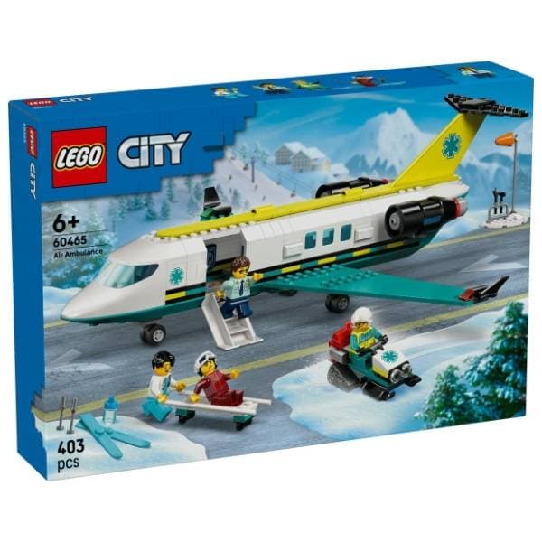 LEGO City spasilački avion hitne pomoći 60465 0