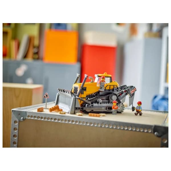 LEGO City žuti buldožer 60466 4