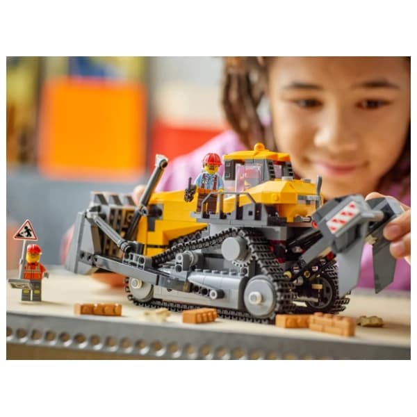 LEGO City žuti buldožer 60466 5