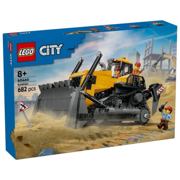 LEGO City žuti buldožer 60466 0