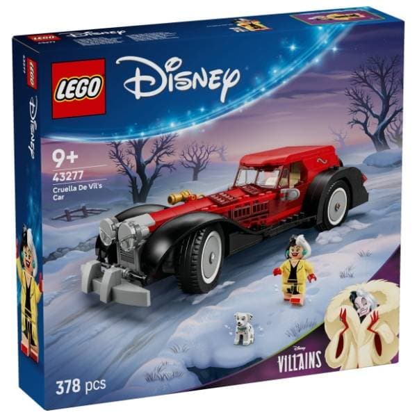 LEGO Disney automobil Kruele de Vil 43277 0