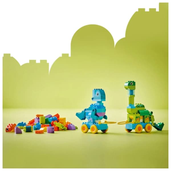 LEGO DUPLO 3u1 Dinosaurusi na točkovima 10451 2
