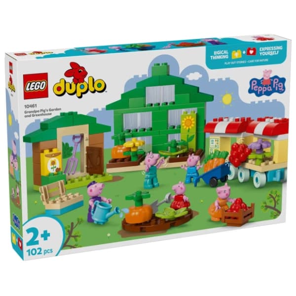 LEGO DUPLO bašta i staklenik Deke Praseta 10461 0