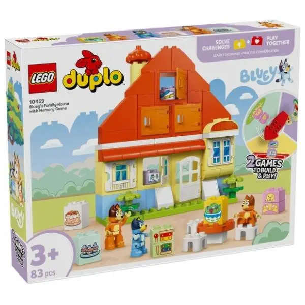 LEGO DUPLO Bluina porodična kuća sa igrom pamćenja 10459 0