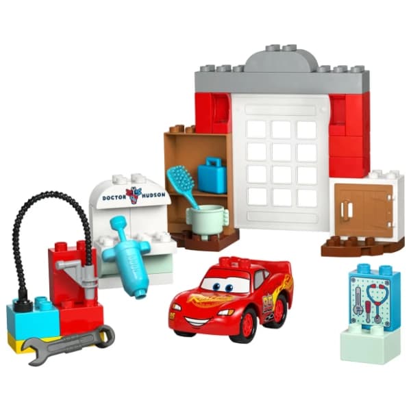 LEGO DUPLO Mekvinova poseta Dokovoj garaži 10456 1