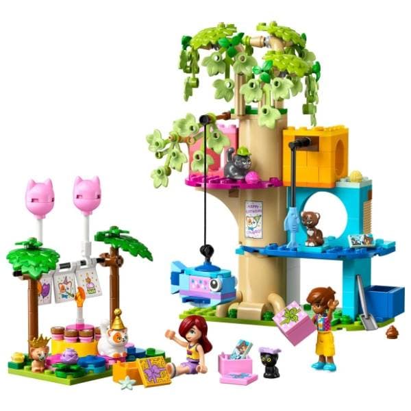 LEGO Friends Macina rođendanska zabava i kuća na drvetu 42666 1