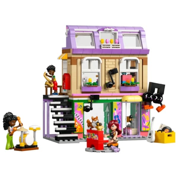 LEGO Friends muzička prodavnica i stan 42653 1