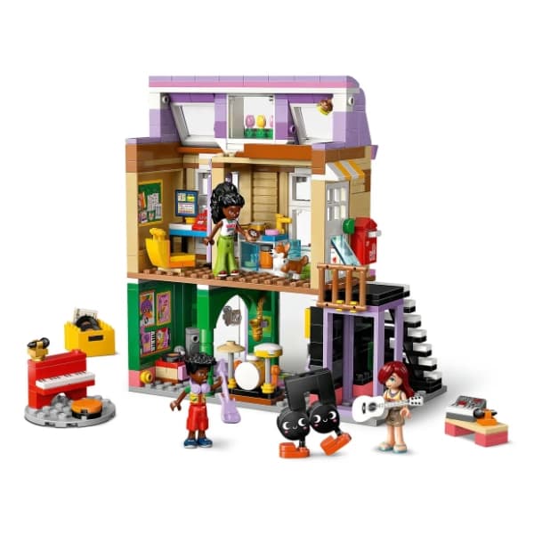 LEGO Friends muzička prodavnica i stan 42653 2