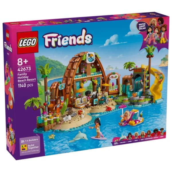LEGO Friends porodični odmaralište na plaži 42673 0