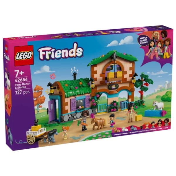 LEGO Friends ranč sa ponijima i štala 42654 0