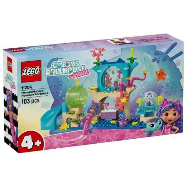 LEGO Gabby's Dollhouse avantura u akvarijumu sirene Gabi 11204 0