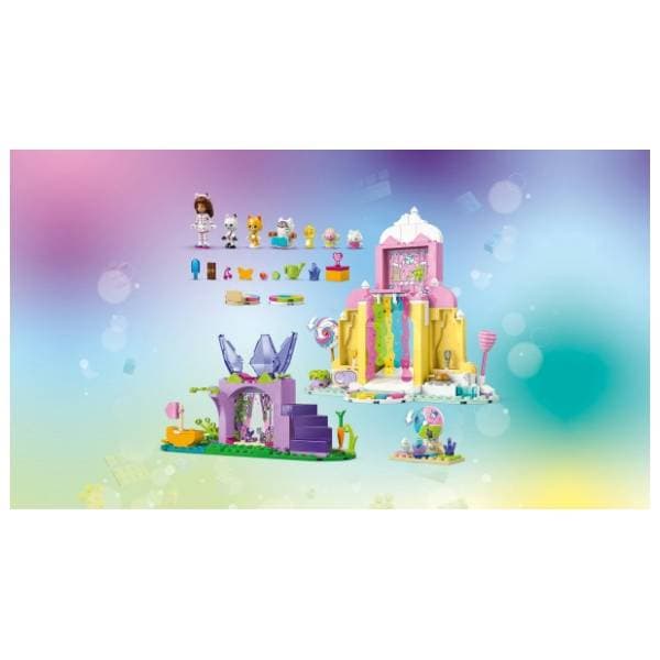 LEGO Gabby's Dollhouse planina slatkiša i Kitina bašta 11205 2