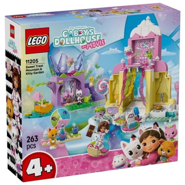 LEGO Gabby's Dollhouse planina slatkiša i Kitina bašta 11205 0