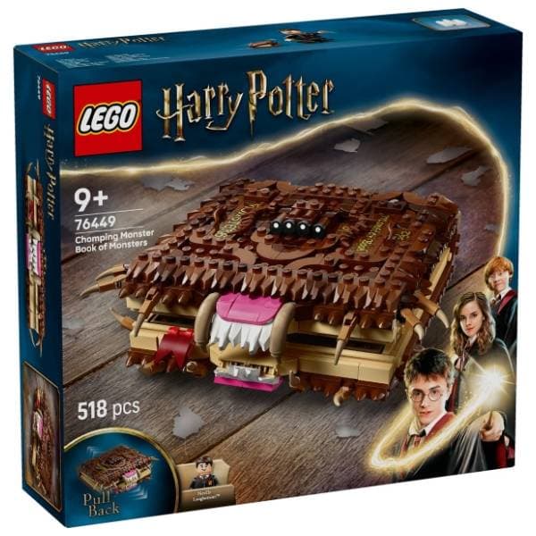 LEGO Harry Potter Čudovišna knjiga čudovišta 76449 0
