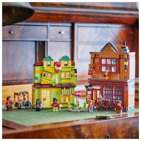 LEGO Harry Potter prodavnica pribora za kvidič i poslastičarnica 76452 3