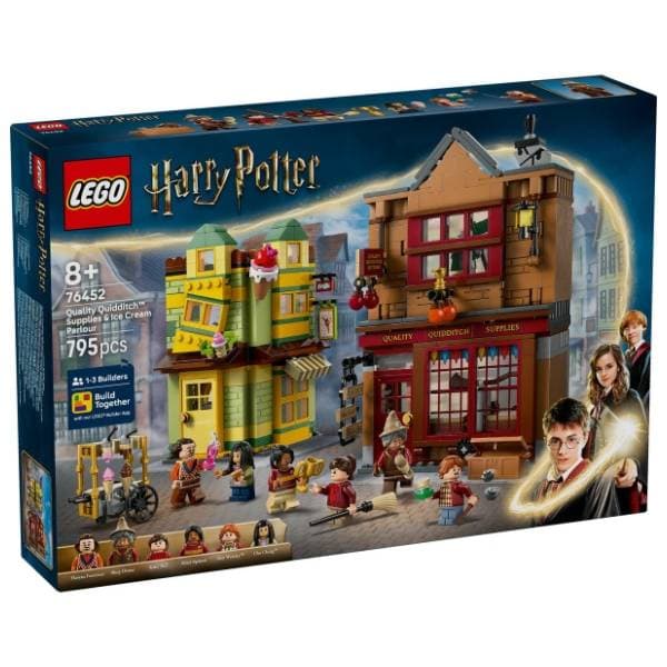 LEGO Harry Potter prodavnica pribora za kvidič i poslastičarnica 76452 0