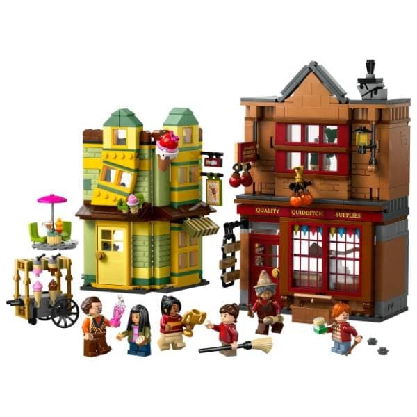 LEGO Harry Potter prodavnica pribora za kvidič i poslastičarnica 76452 2