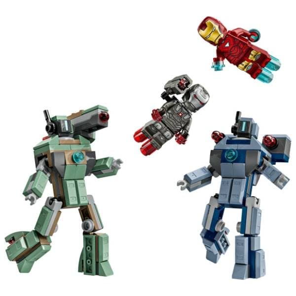 LEGO Marvel Ajronmen i ratna mašina protiv Hamerovih dronova 76320 1