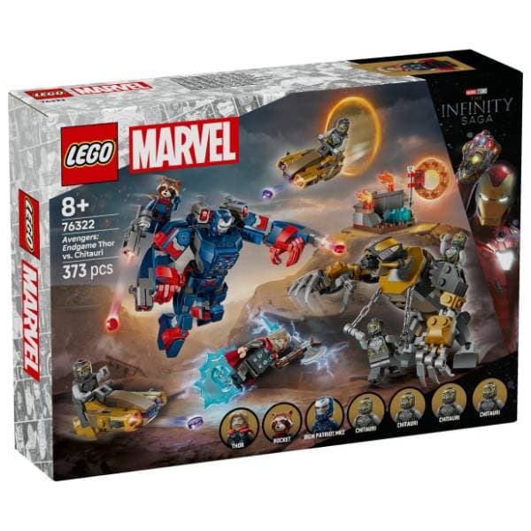 LEGO Marvel osvetnici kraj igre Tor protiv Čitaurija 76322 0