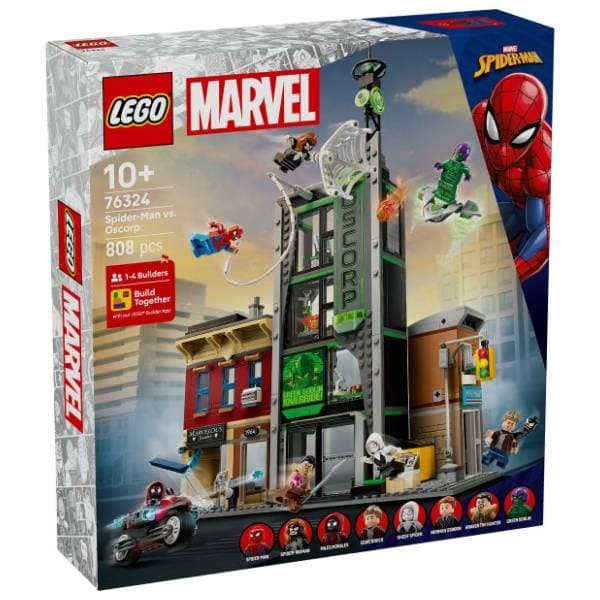 LEGO Marvel Super Heroes Spajdermen protiv Oskorpa 76324 0