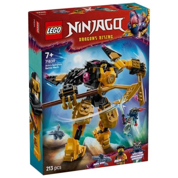 LEGO NINJAGO Arinov spindžicu borbeni mek 71839 0