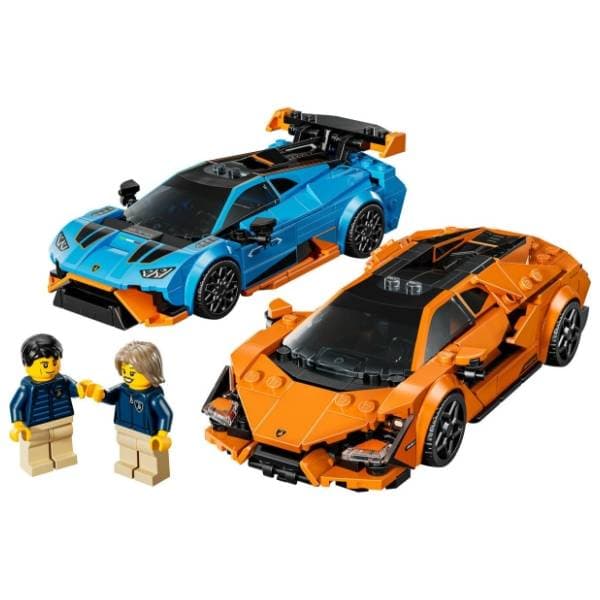 LEGO Speed Champions Lamborghini Revuelto i Huracán STO 77238 1