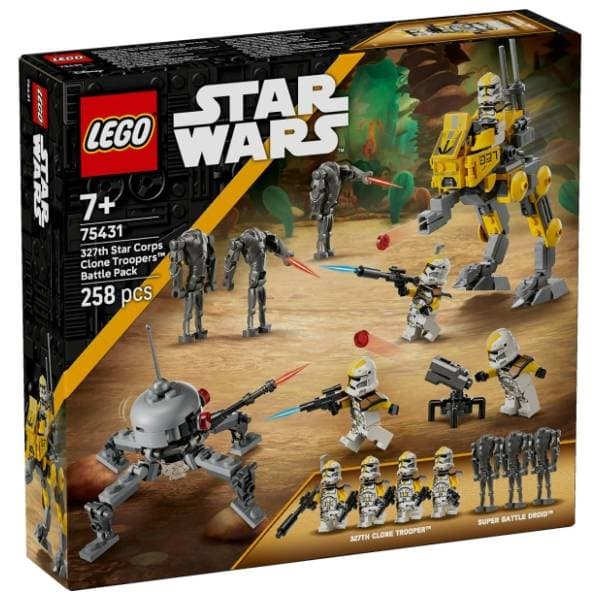 LEGO Star Wars Zvezdani korpus Klon trupera 327. bataljona 75431 0