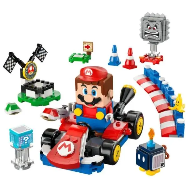 LEGO Super Mario Mario kart Lego i standardni karting 72043 1