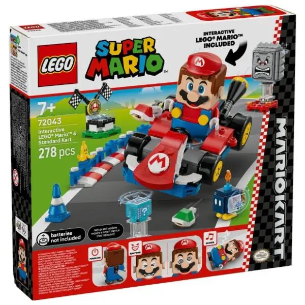 LEGO Super Mario Mario kart Lego i standardni karting 72043 0