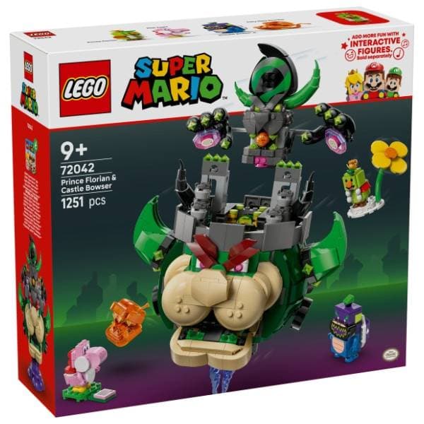 LEGO Super Mario princ Florian i Bauzer zamak 72042 0