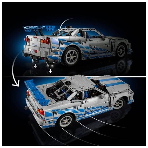 LEGO Technic Nissan Skyline GT-R R34 42210 3