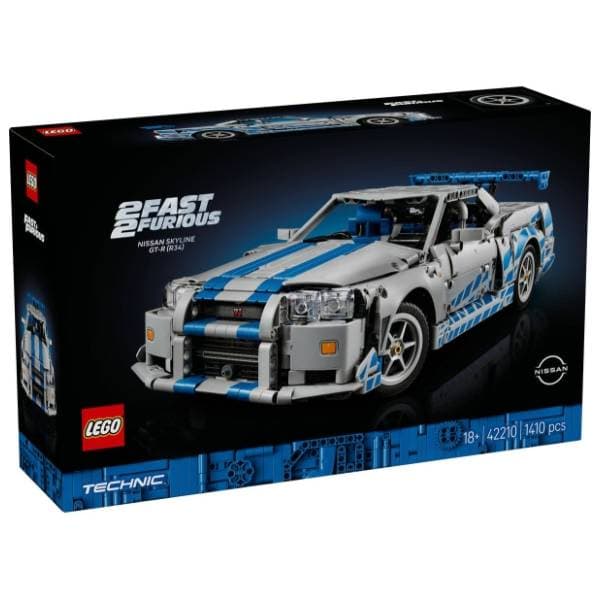 LEGO Technic Nissan Skyline GT-R R34 42210 0