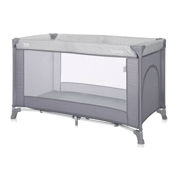 LORELLI BERTONI prenosivi krevetac Torino grey striped elements 0