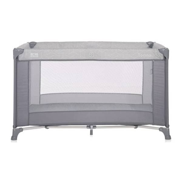 LORELLI BERTONI prenosivi krevetac Torino grey striped elements 1