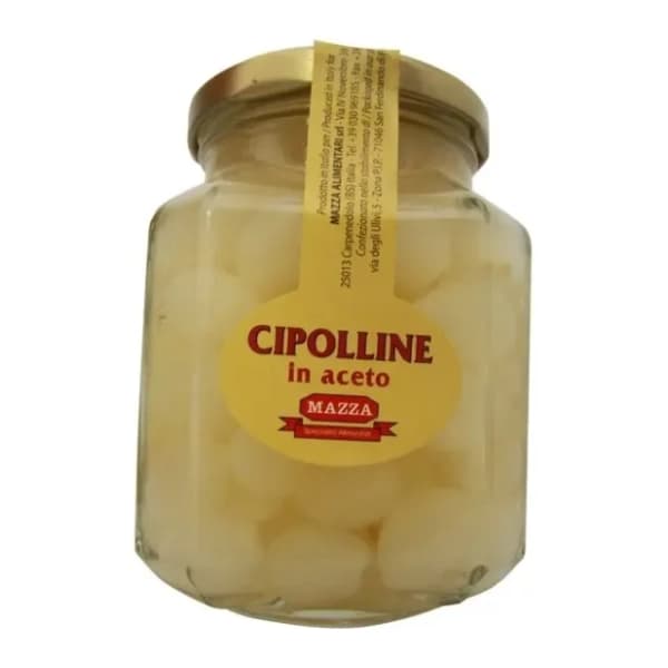 MAZZA mini luk u belom sirćetu 314ml 0
