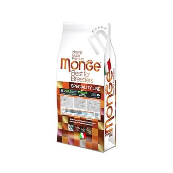 MONGE Bwild adult hrana za pse divlja patka i krompir 15kg 0